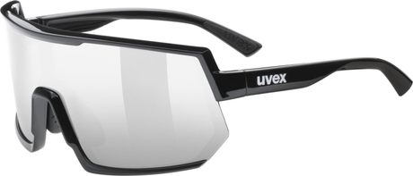 uvex Sportstyle 235 Radbrille Black / Mirror Silver