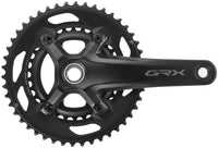 Shimano GRX FC-RX600 Kurbelgarnitur 2x10-fach 46-30Z schwarz – aktuelle Variante