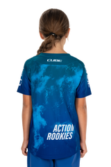 Cube MTB Trikot ROOKIE X Actionteam kurzarm blue´n´green