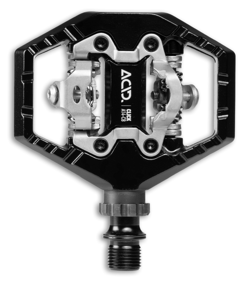 Acid Pedale CLICK A14-CB black