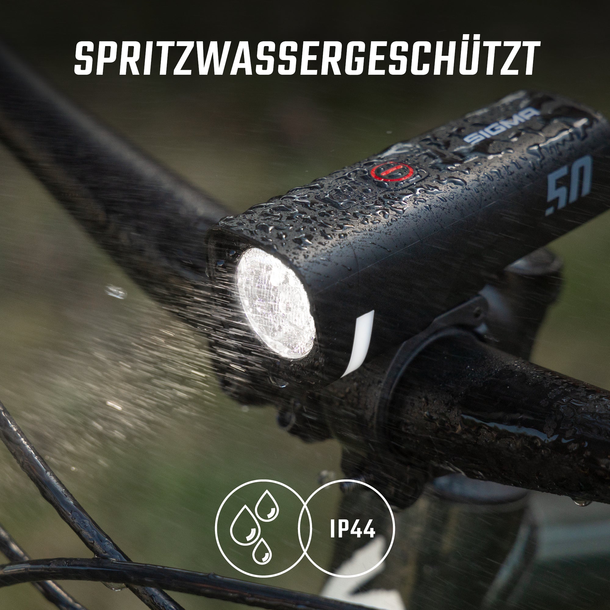 Sigma Aura 50 Frontlicht