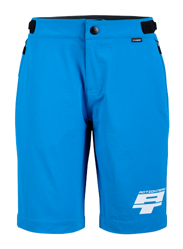 Cube MTB Baggy Short ROOKIE X Actionteam blue