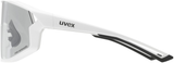 uvex Skyryse V Radbrille White Matt / Lightmirror Silver