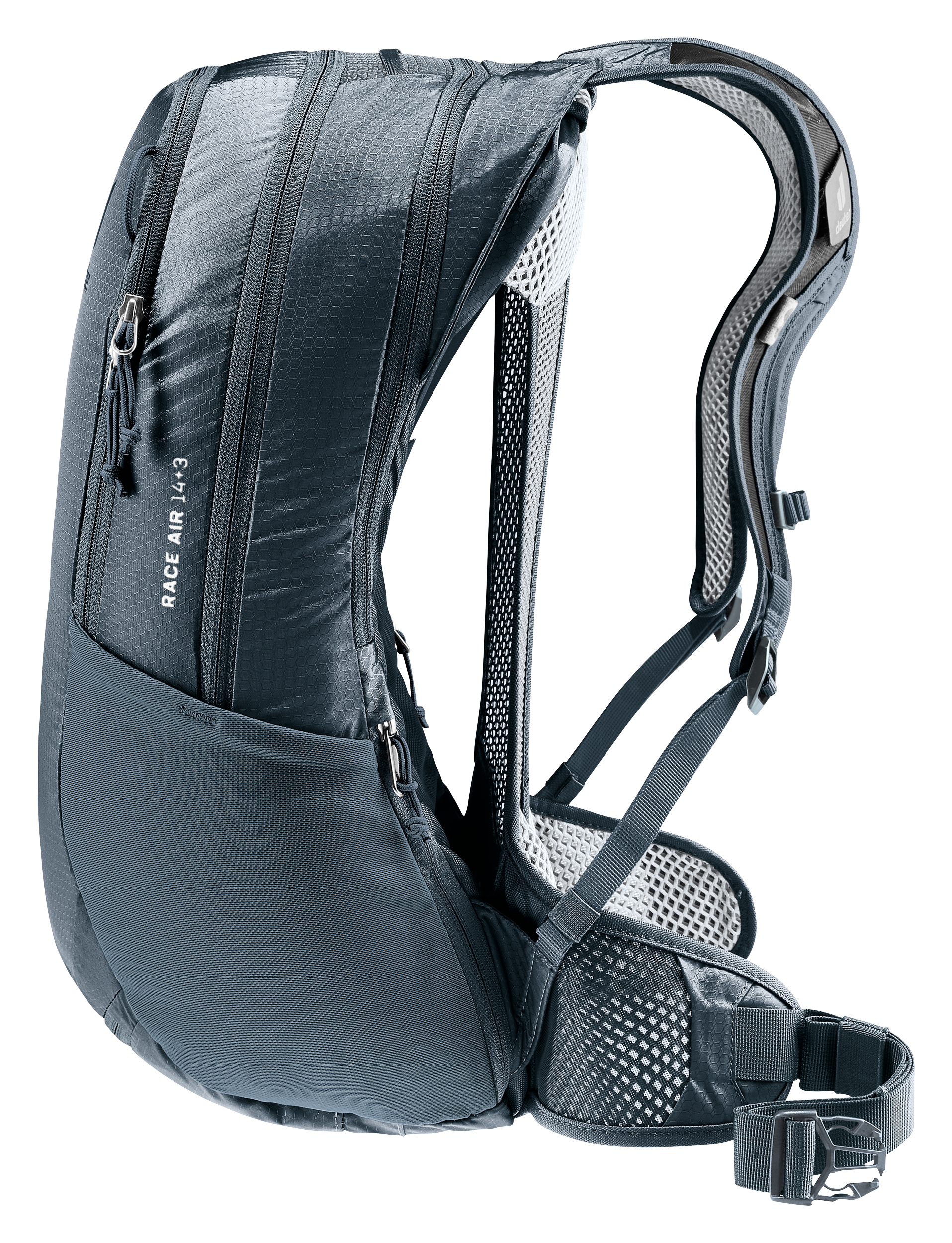 deuter Race Air 14+3 Rucksack schwarz