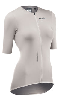 Northwave Essence Jersey Short Sleeve | Damen Radtrikot kurzarm | Light Grey – aktuelle Variante