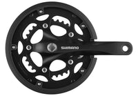 Shimano FC-RS200 Kurbelgarnitur 50x34 8-fach schwarz – aktuelle Variante