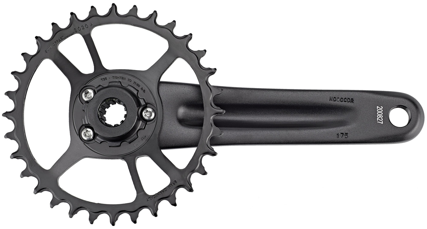 SRAM SX Eagle Power Spline Kurbelsatz 32Z 12-fach schwarz