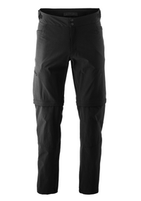 Gonso Adventure Pants Zip Off M | Herren Softshellhose | black – aktuelle Variante