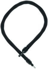 ABUS IvyTex Rah­men­schlosskette ACH IVY 6KS/100 schwarz + Tasche ST5950