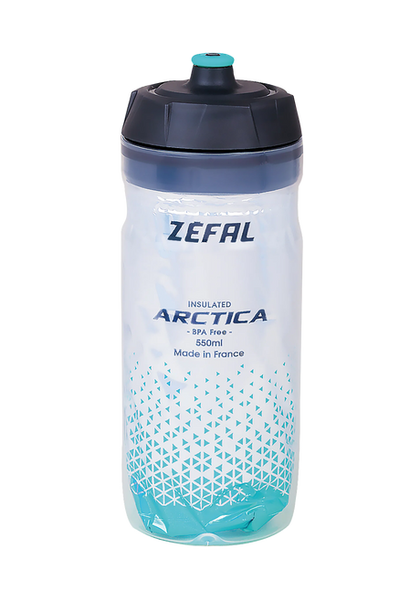 Zefal Arctica 55 Thermo-Trinkflasche 550ml silber/türkis