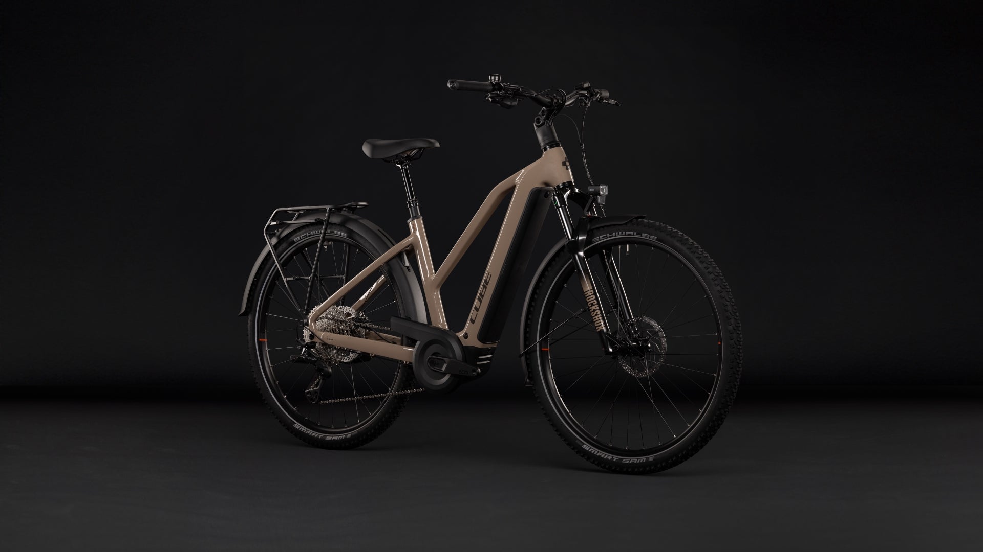 Cube Nuride Hybrid Pro 800 Trapez cappuccino´n´black (2027)
