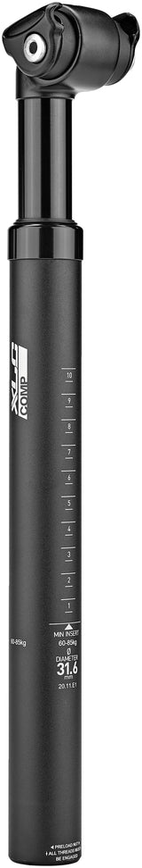 XLC Comp SP-S08 Suspension Seatpost Ø31,6mm for 60-85kg Riders black