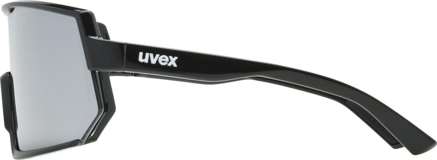 uvex Sportstyle 235 Radbrille Black / Mirror Silver