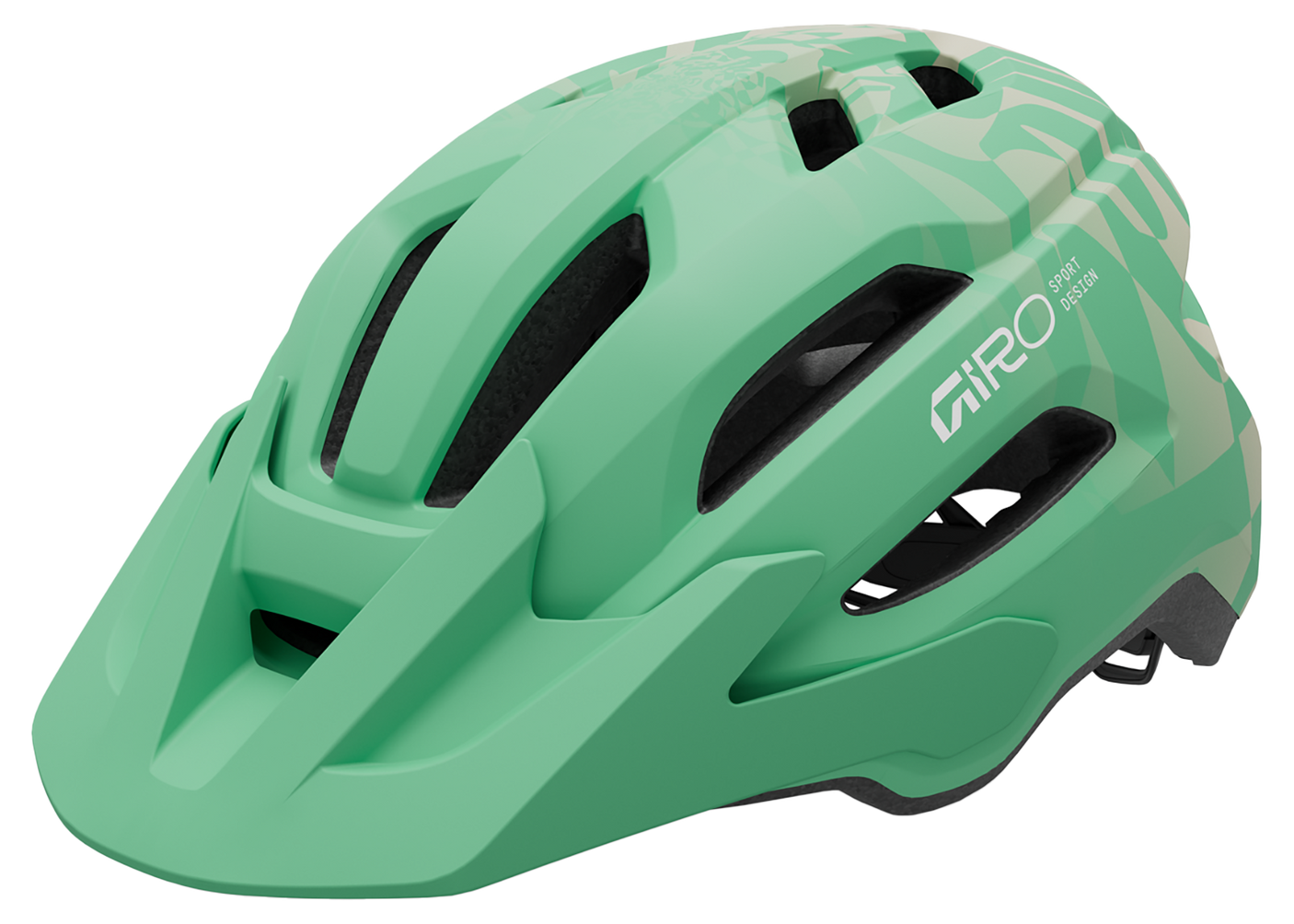 Giro Fixture Mips II Y Jugend-Helm matte green rush