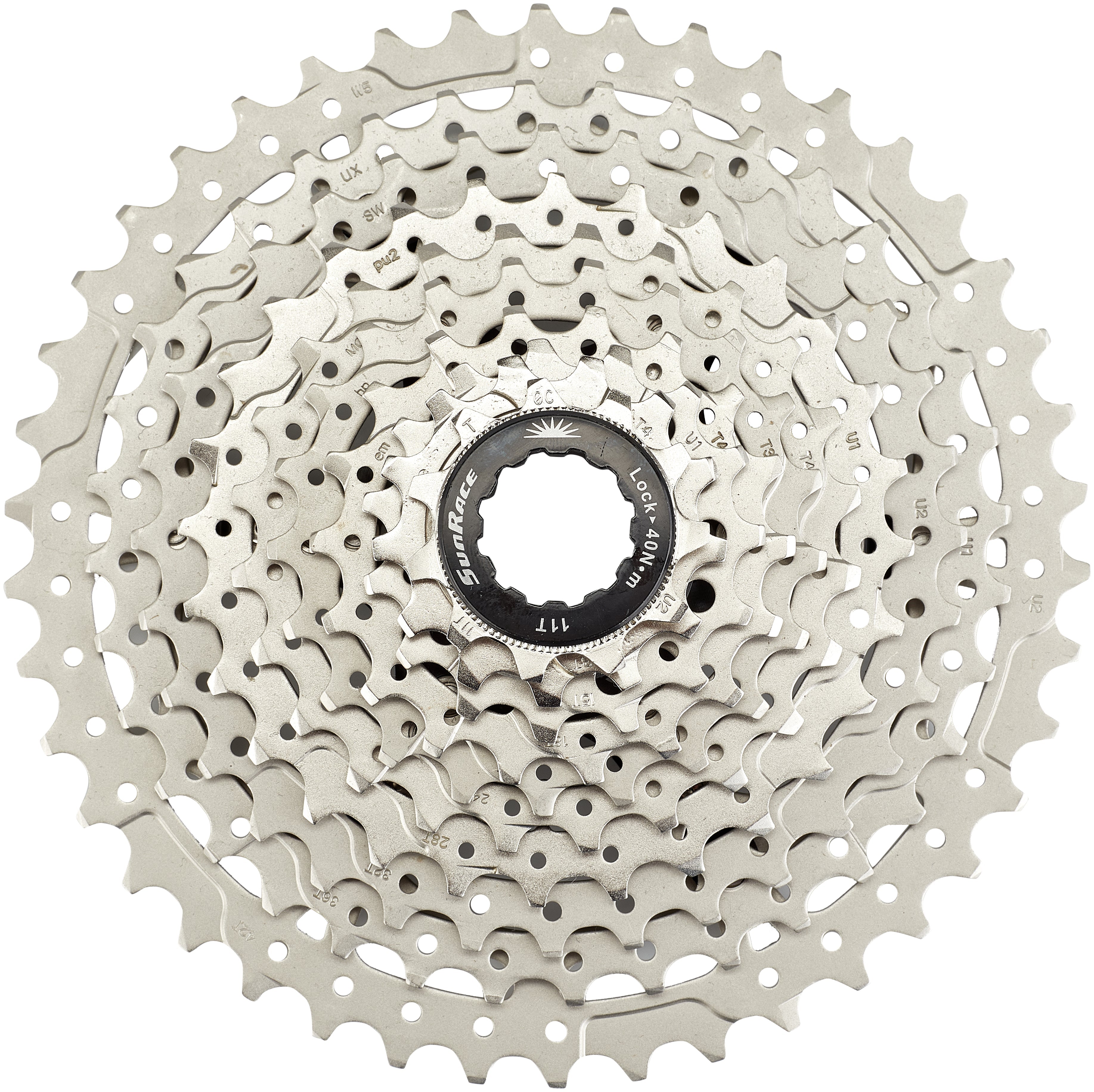 SunRace CSMS3 Kassette 10-fach silber