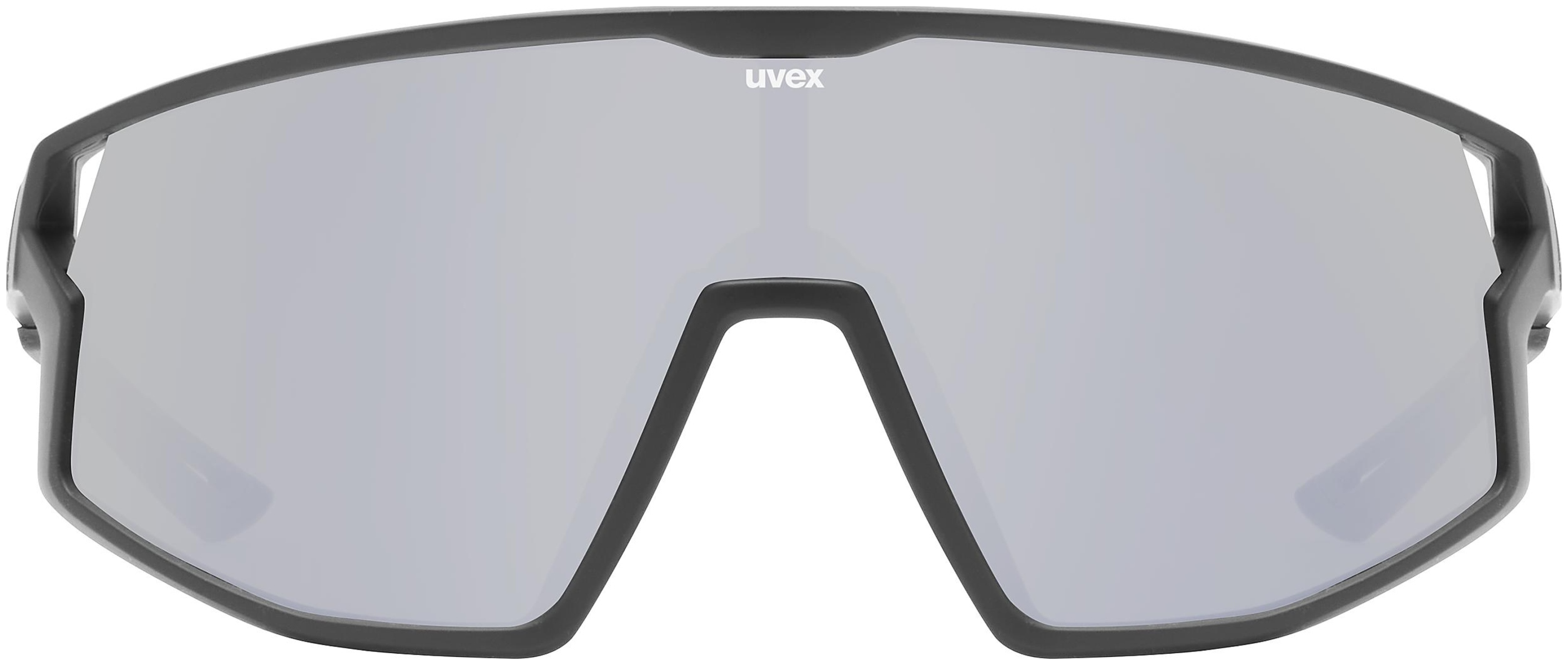 uvex Skyryse Radbrille Black Matt / Mirror Silver