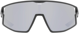 uvex Skyryse Radbrille Black Matt / Mirror Silver