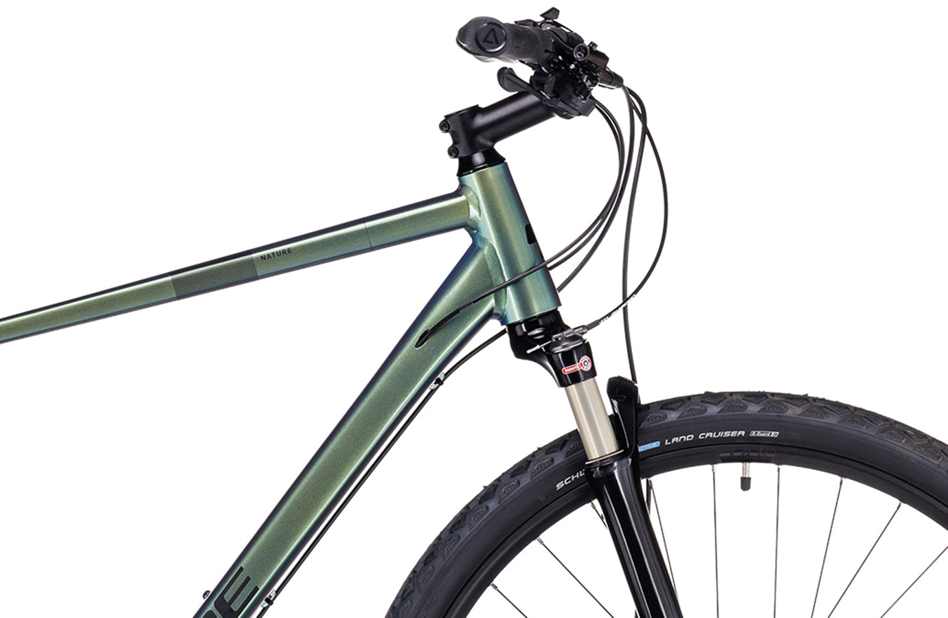 Cube Nature EXC Classic verde´n´black