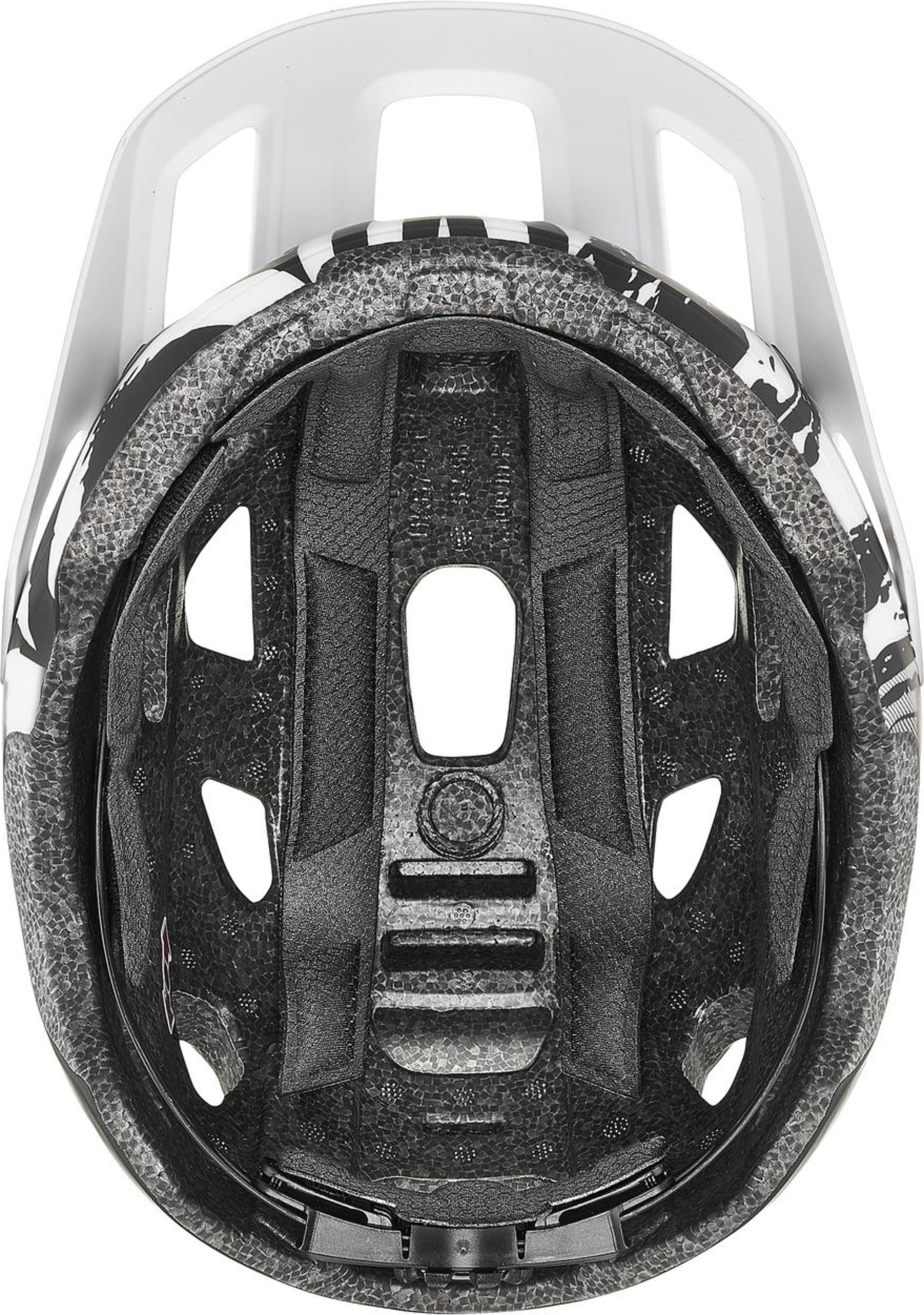 uvex React Jr. Kinderhelm White-Black Matt