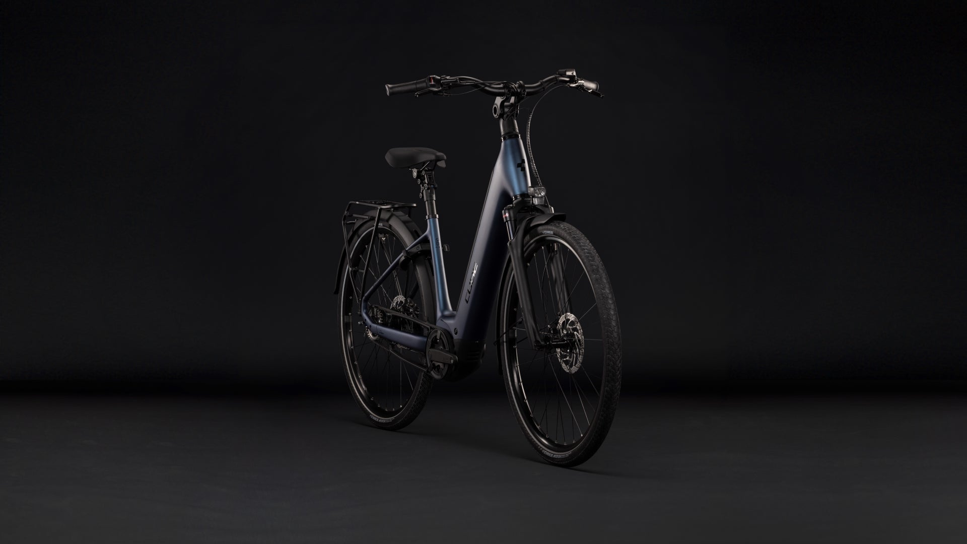 Cube Supreme Hybrid Deluxe ONE 600 Easy Entry navyblack´n´black (2027)