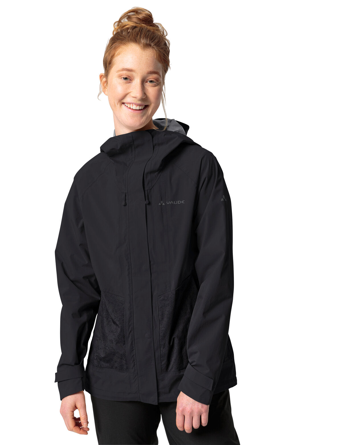 VAUDE Women's Comyou Rain Jacket schwarz