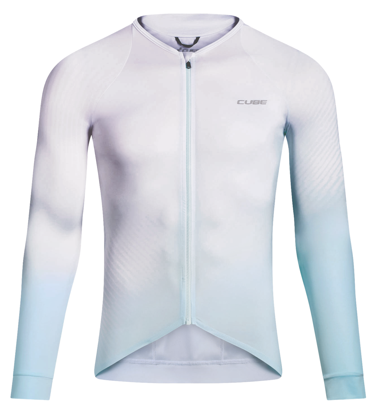 Cube ROAD/XC UV-Schutz Trikot langarm turquoise