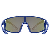 uvex Skyryse Jr. Radbrille Blue Matt / Mirror Green