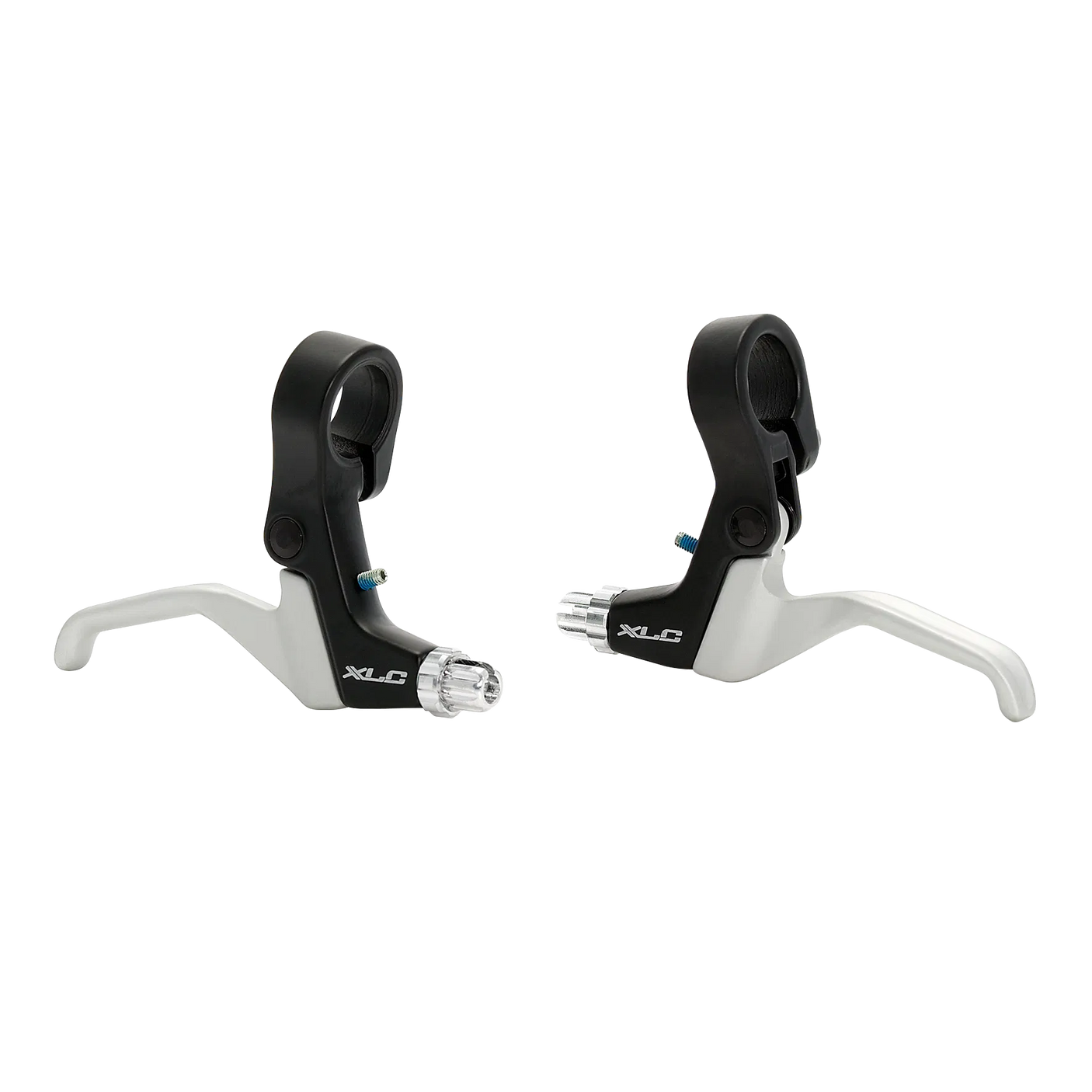 XLC BL-V03 Bremshebel Set für Mini-V-Brake schwarz/silber