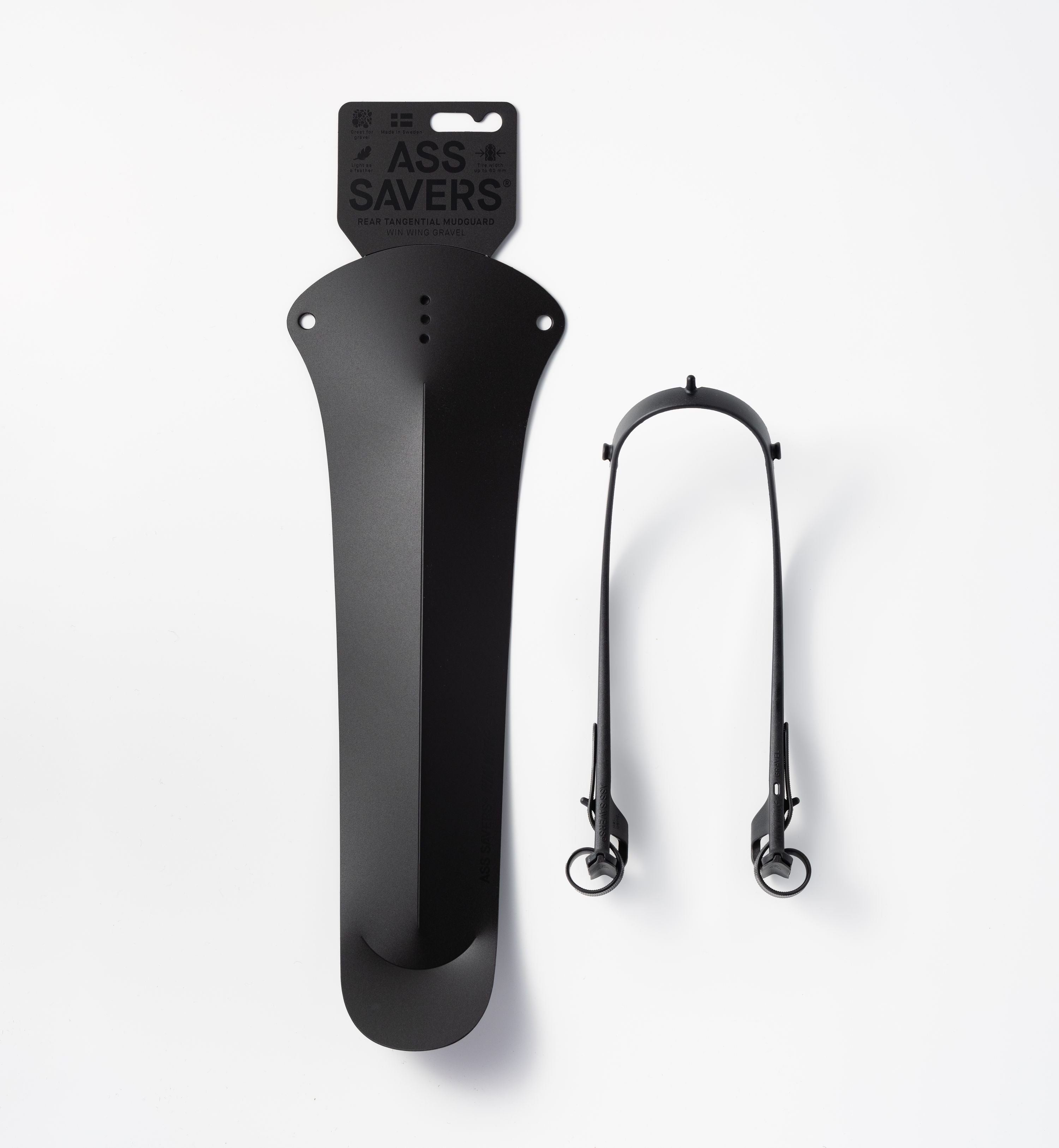 Ass Savers WGS-2 Win Wing Gravel Spritzschutz HR  stealth