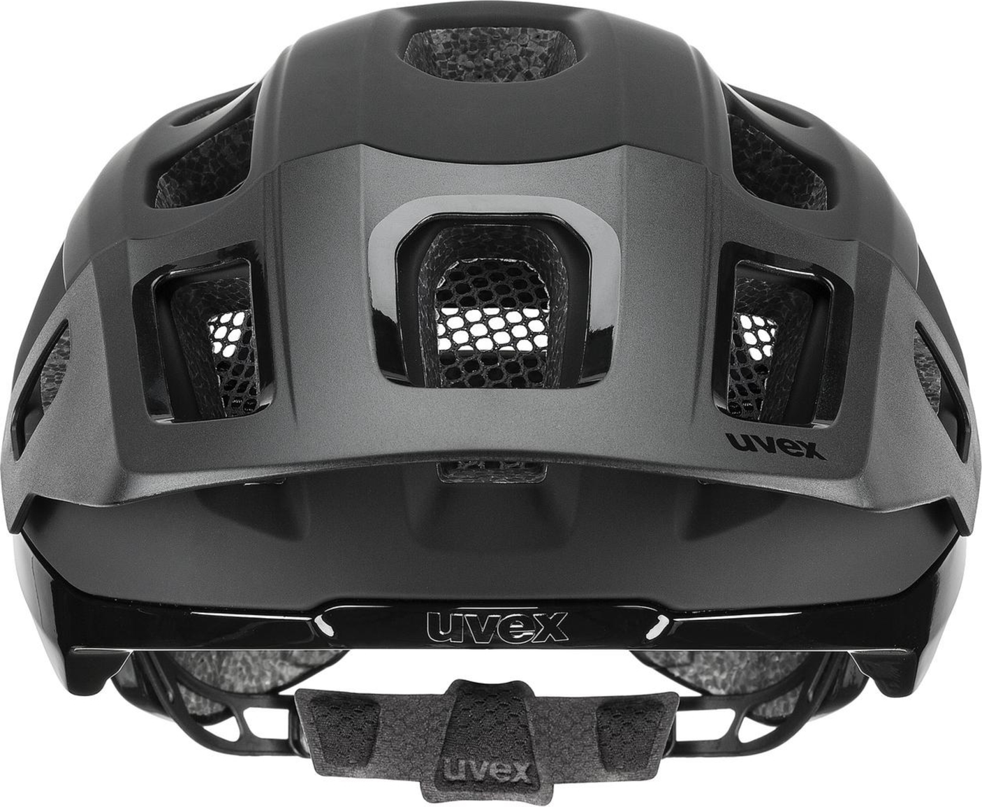uvex React MTB-Helm Black Matt