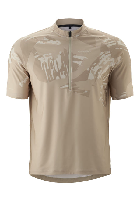 Gonso Adventure Jersey 3/4 Zip Herren jonesboro cream