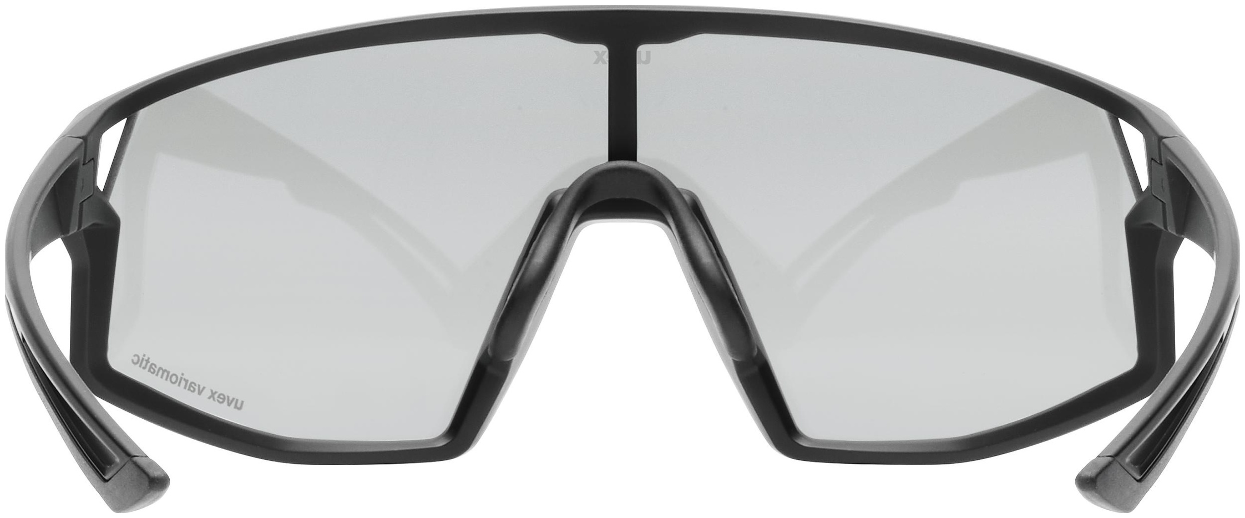 uvex Skyryse V Radbrille Black Matt / Lightmirror Silver