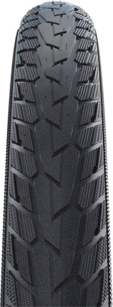 Schwalbe Road Cruiser Plus Drahtreifen 26x1.75" Active TwinSkin PunctureGuard E-25 Green Reflex schwarz
