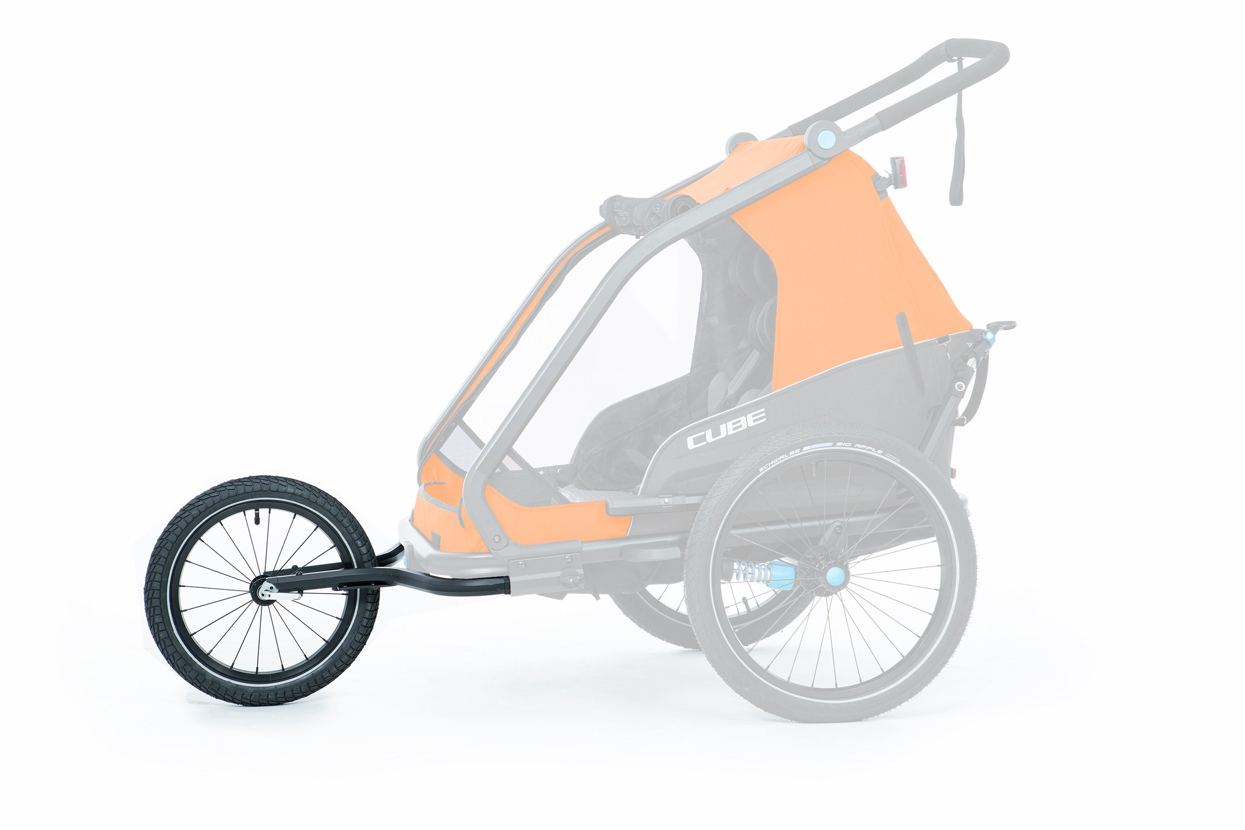 fahrradanhänger 2 kinder cube CUBE Jogger Kit für Kinder Fahrradanhänger Double CMPT