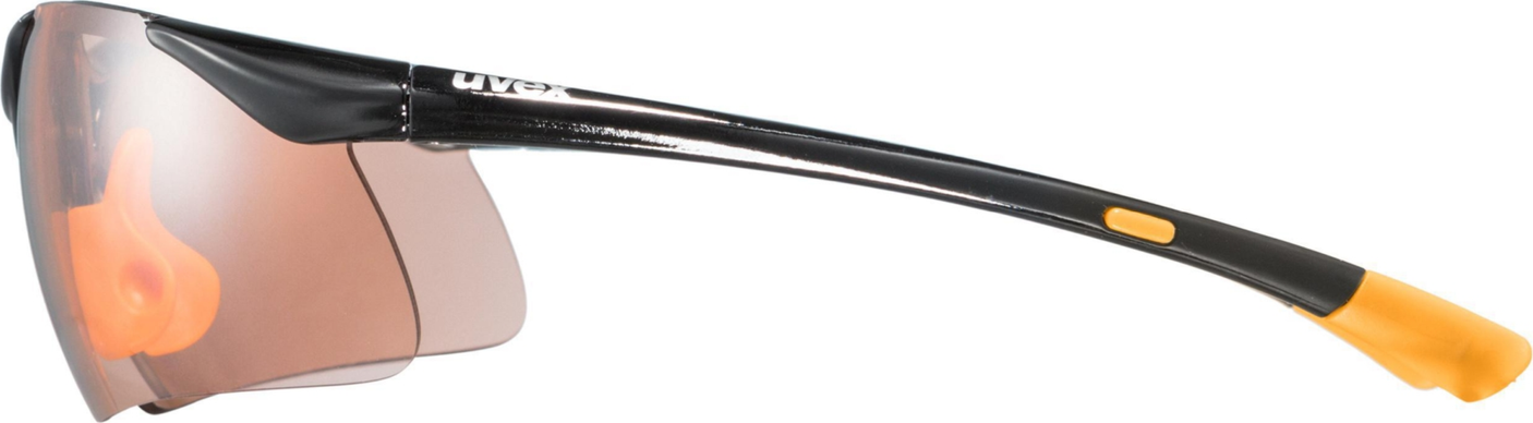 uvex Sportstyle 223 Radbrille Black-Orange / Lightmirror Orange