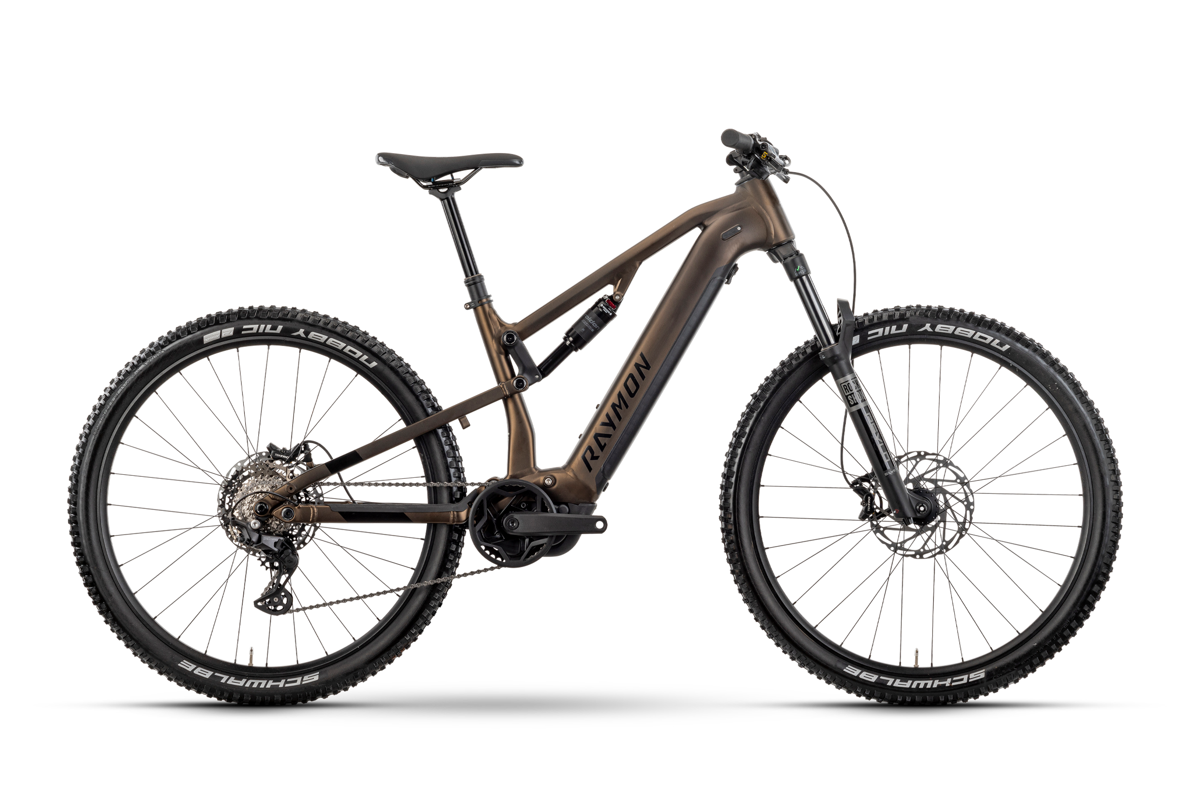 Raymon Trailray 120 Pro tenmoku / black / green (2025)