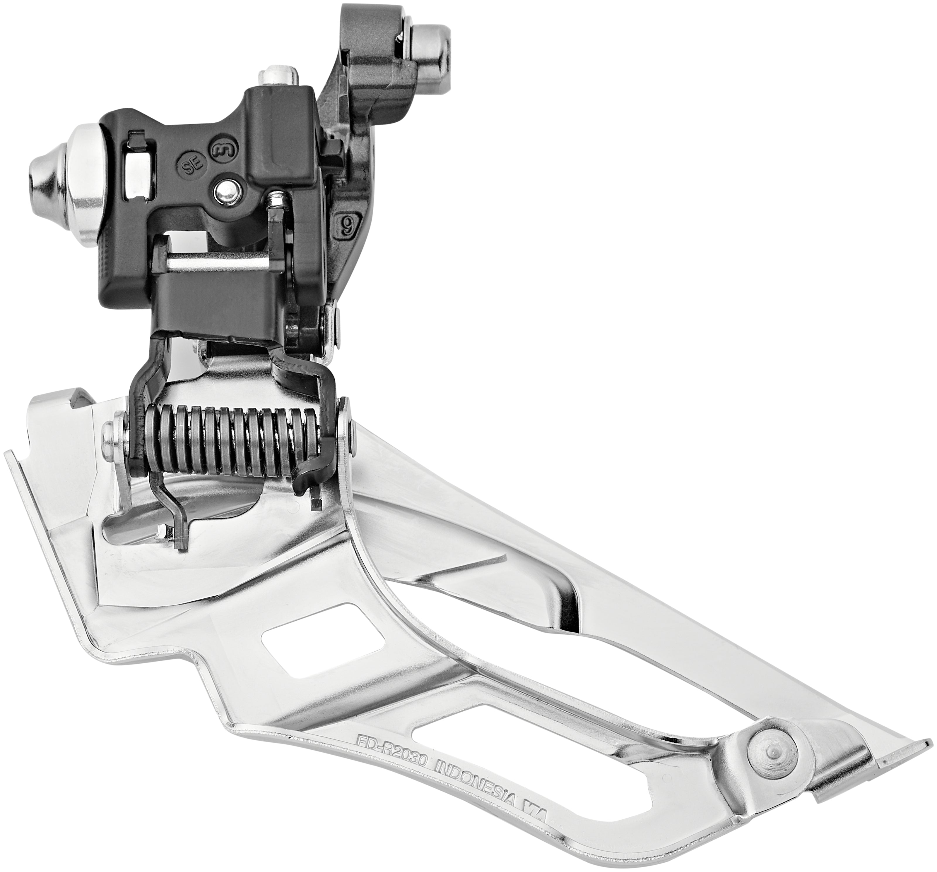 Shimano Claris FD-R2030 Umwerfer 3x8-fach Down Swing Anlöt silber/grau