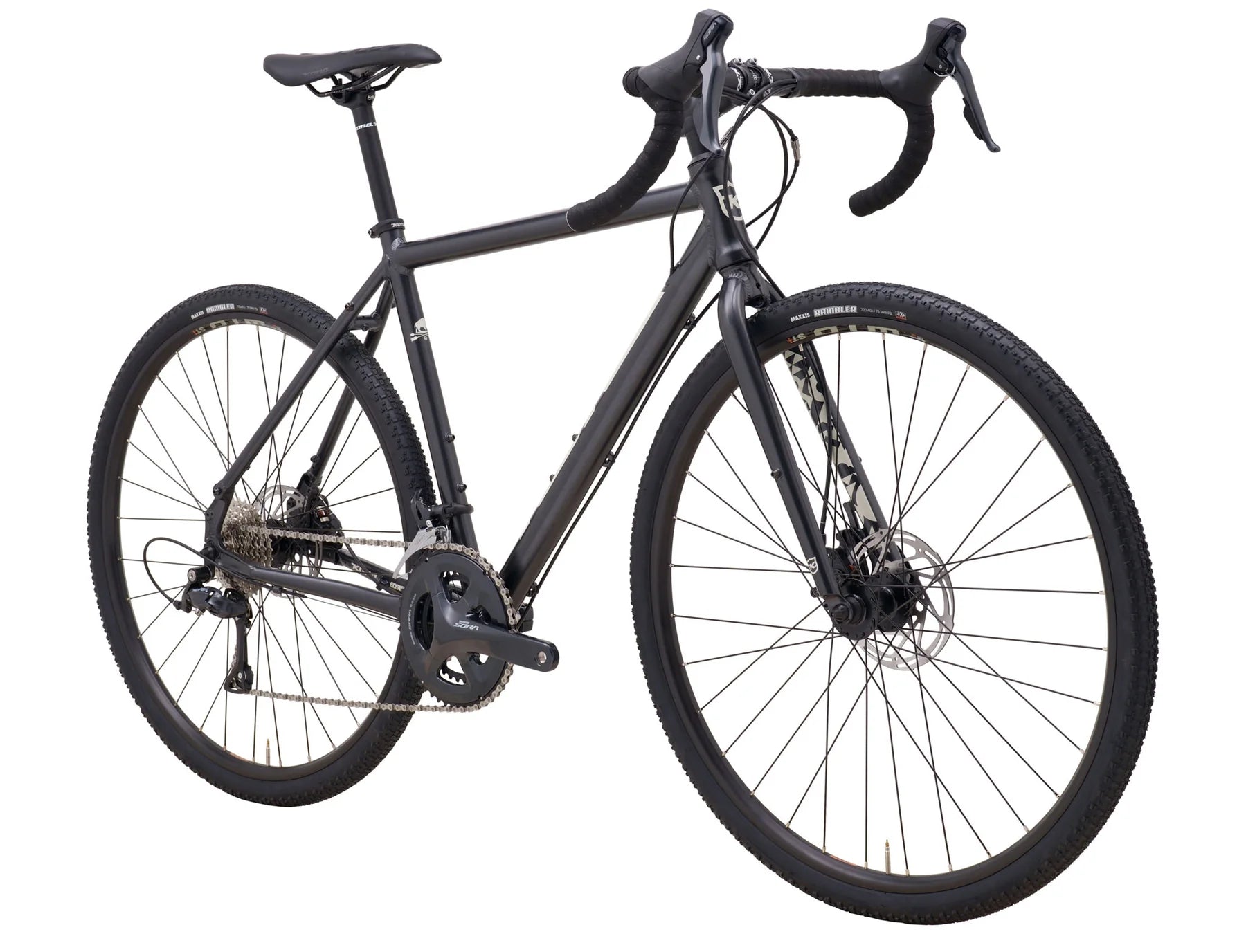 Kona 36e Rove AL/DL Black w/Shimano Sora & Tektro Black (2025)