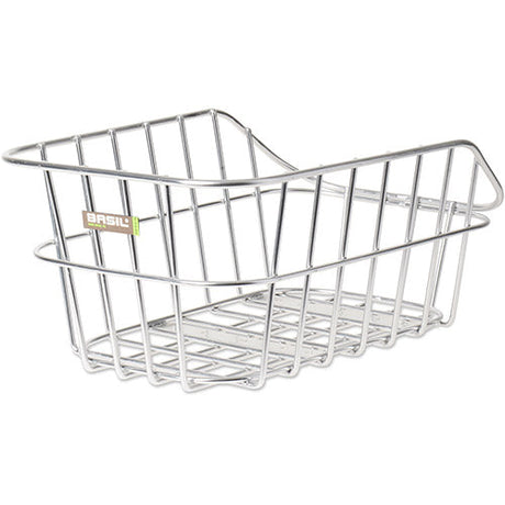 Basil Cento Alu Korb silber