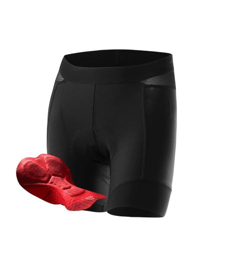 Löffler W Cycling Shorts Light Hotbond® Black