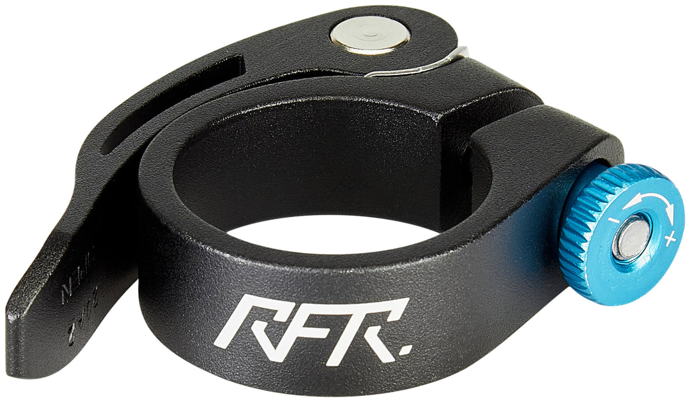 RFR Sattelklemme mit Schnellspanner 34.9 mm black´n´blue