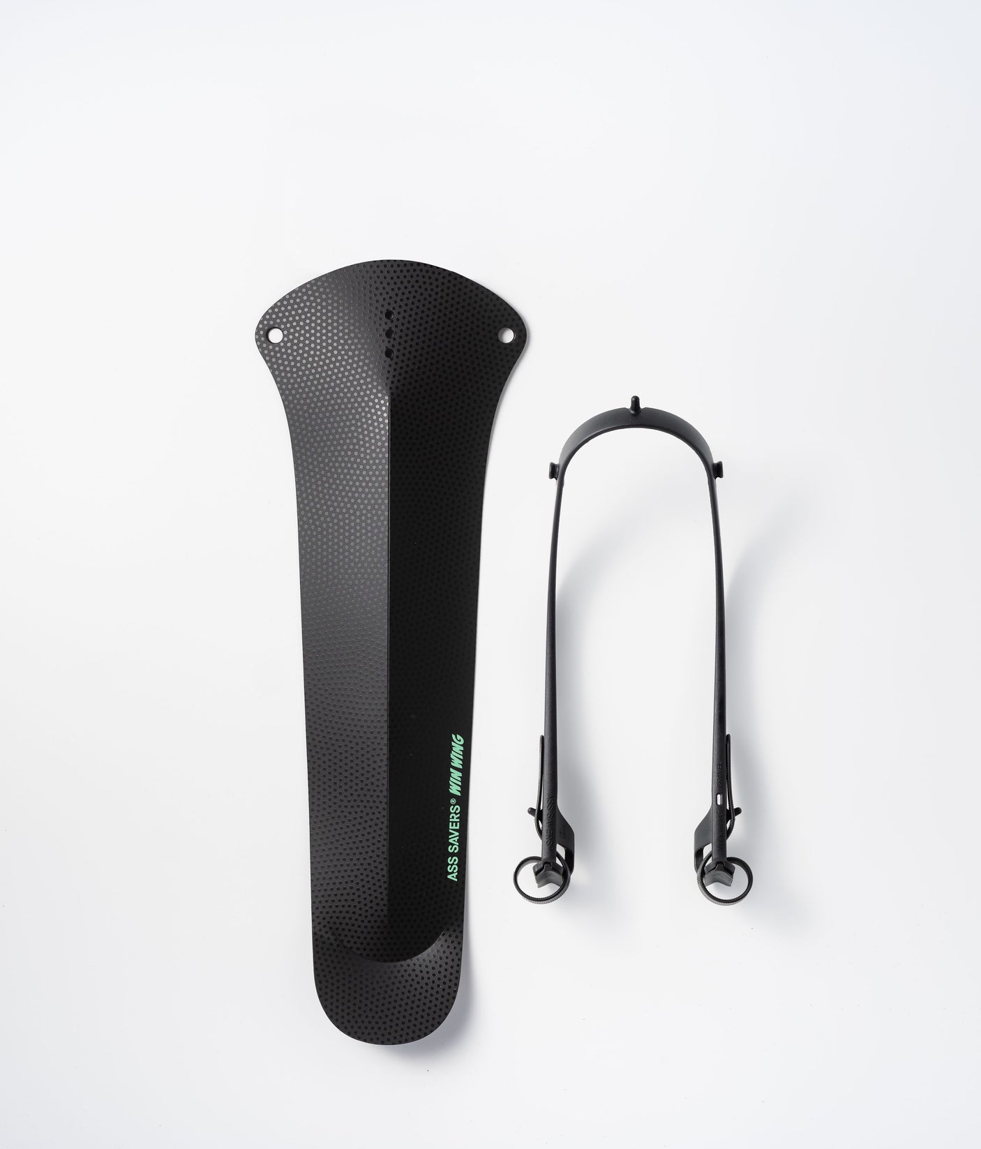 Ass Savers WGS-2 Win Wing Gravel Spritzschutz HR black dot