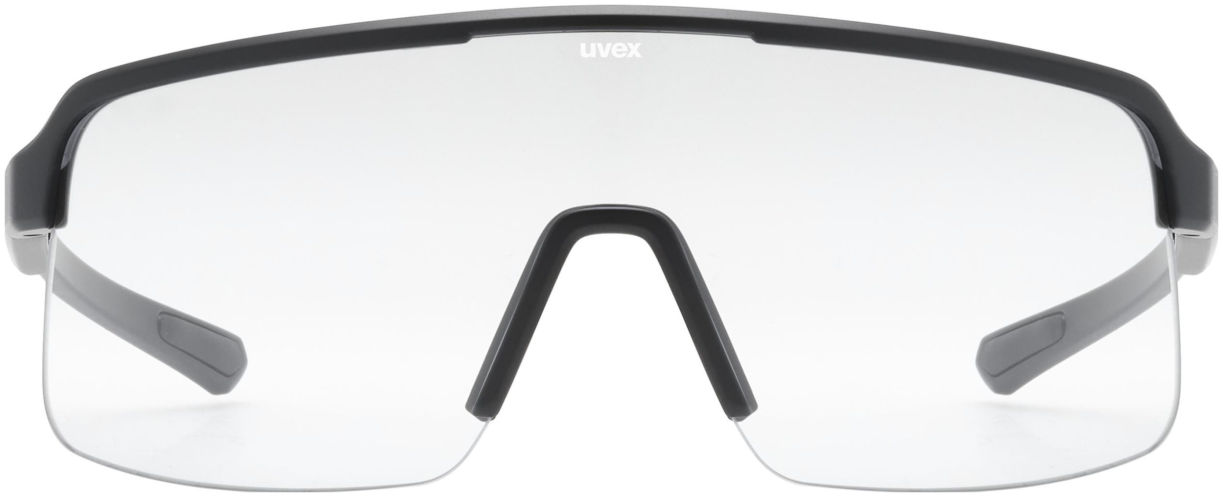 uvex Dyrt Radbrille Black Matt / Clear