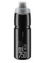 Elite Jet Plus Drinking Bottle 750ml black/grey logo
