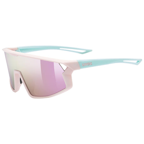 uvex Skyryse Jr. Radbrille Pink-Green Matt / Mirror Pink