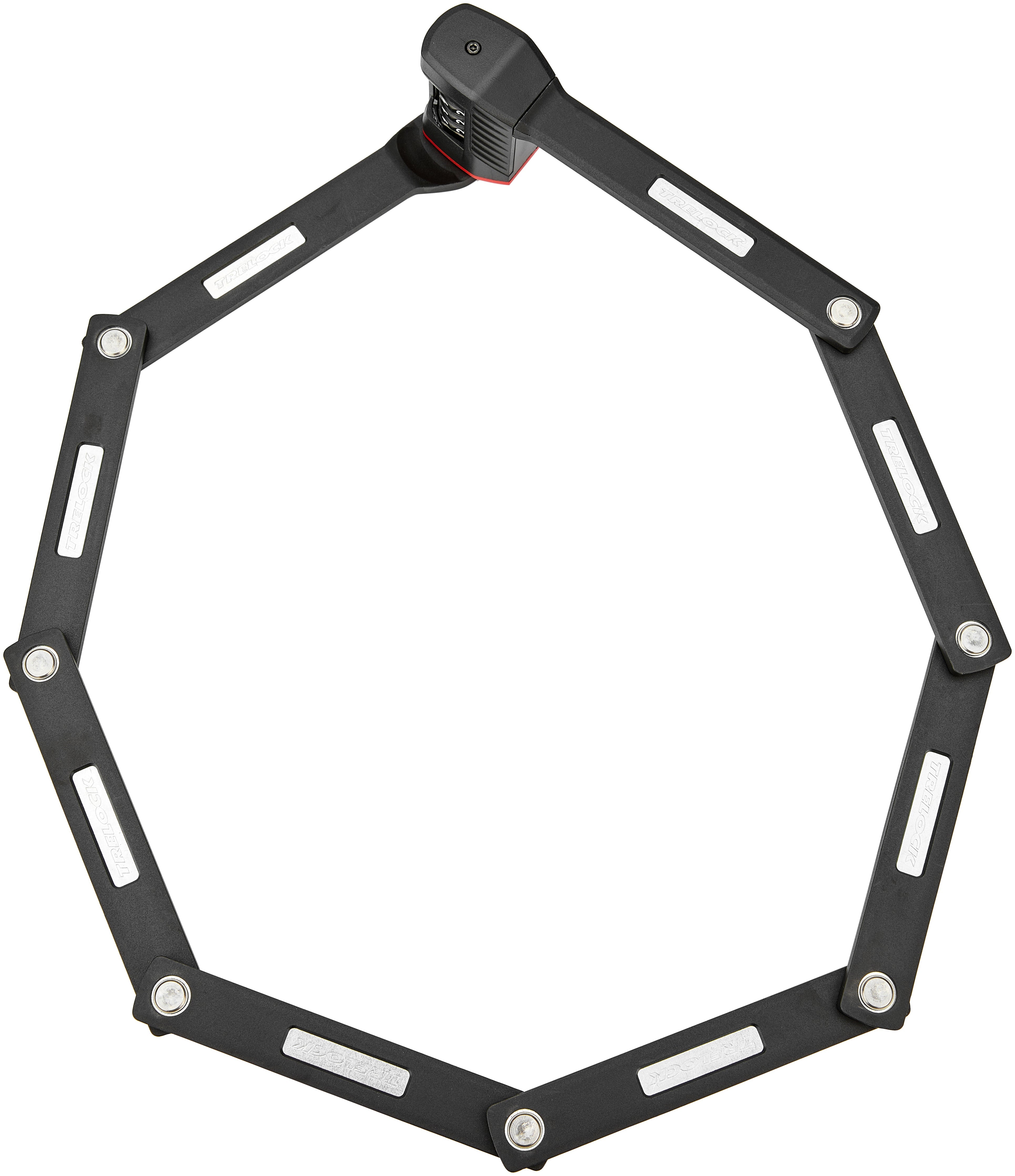 Trelock FS 280 TWO.GO Code Faltschloss inkl. ZF 280 X-Move Halterung