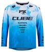 CUBE MTB Trikot ROOKIE X Actionteam langarm topas blue