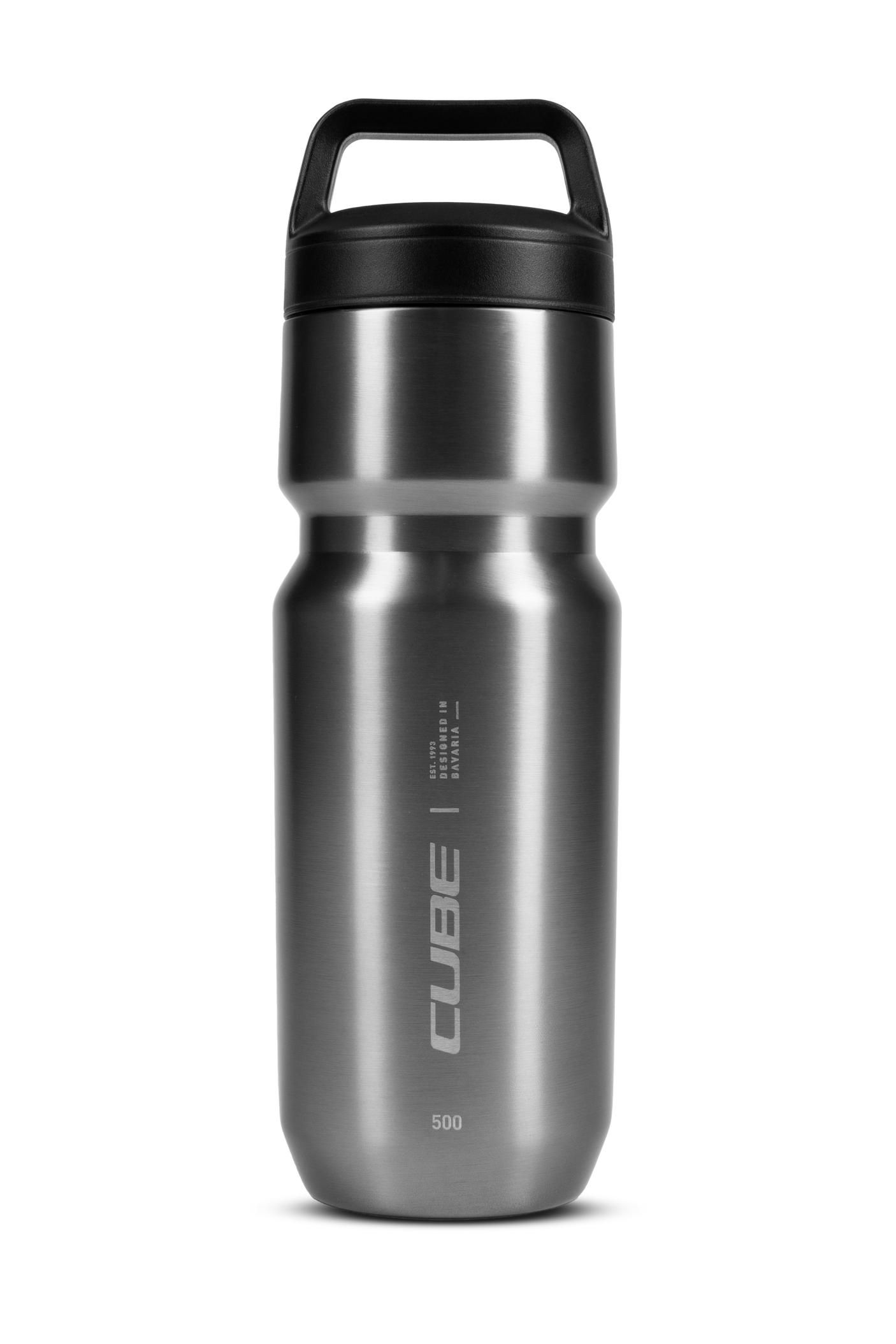Cube Isolierflasche Arc 500 brushed grey
