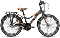 S'COOL troX 20-N3 (2026) | 20 Zoll Kinderfahrrad | Dark Grey/Orange – aktuelle Variante