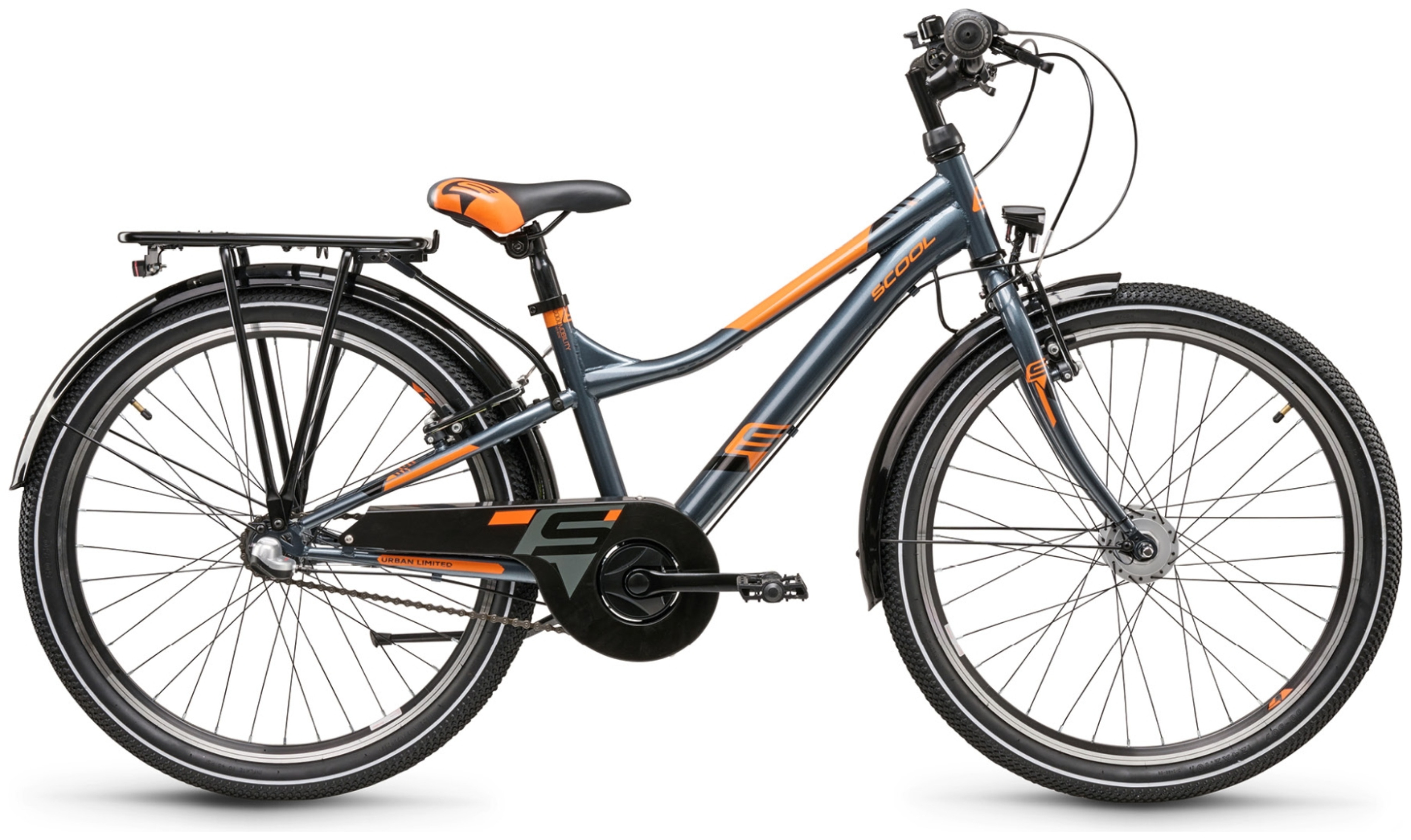 S'COOL troX 24-N3 Dark Grey/Orange (2026)